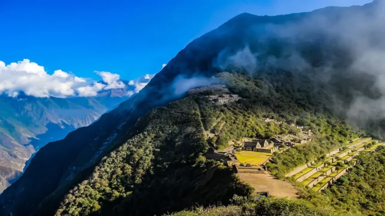 Choquequirao Inca Citadel Panoramic Apurimac Canyon Peru