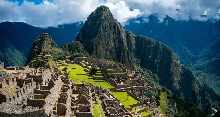 Machu Picchu Inca Citadel Huayna Picchu Peru