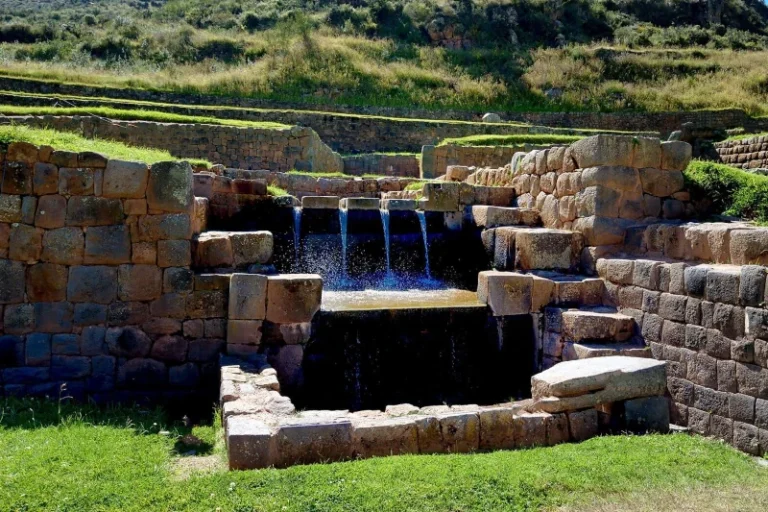 Tipon Inca Terraces Water Channels Cusco